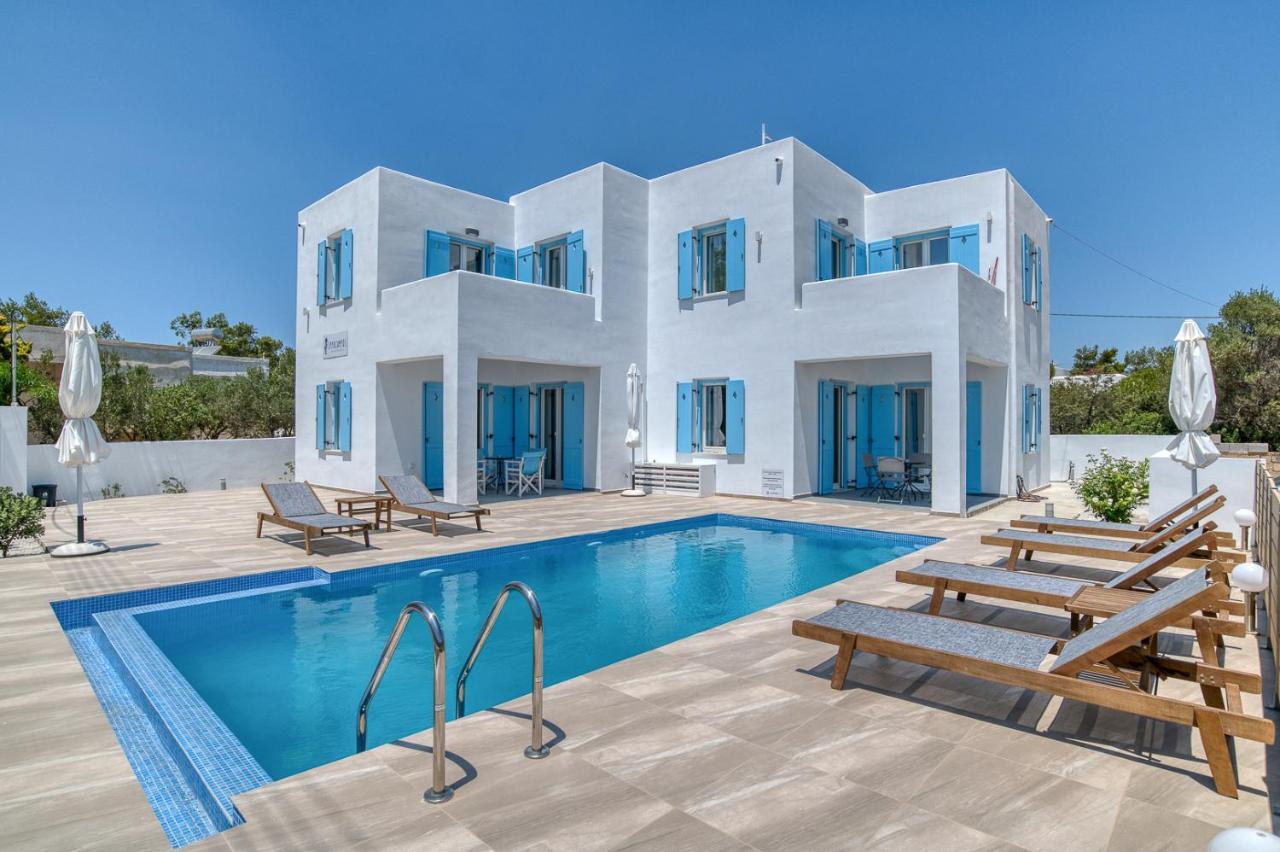 Ippocampos Seaside Serenity - Unwind At Paros Poolside Retreats Alikí Zewnętrze zdjęcie