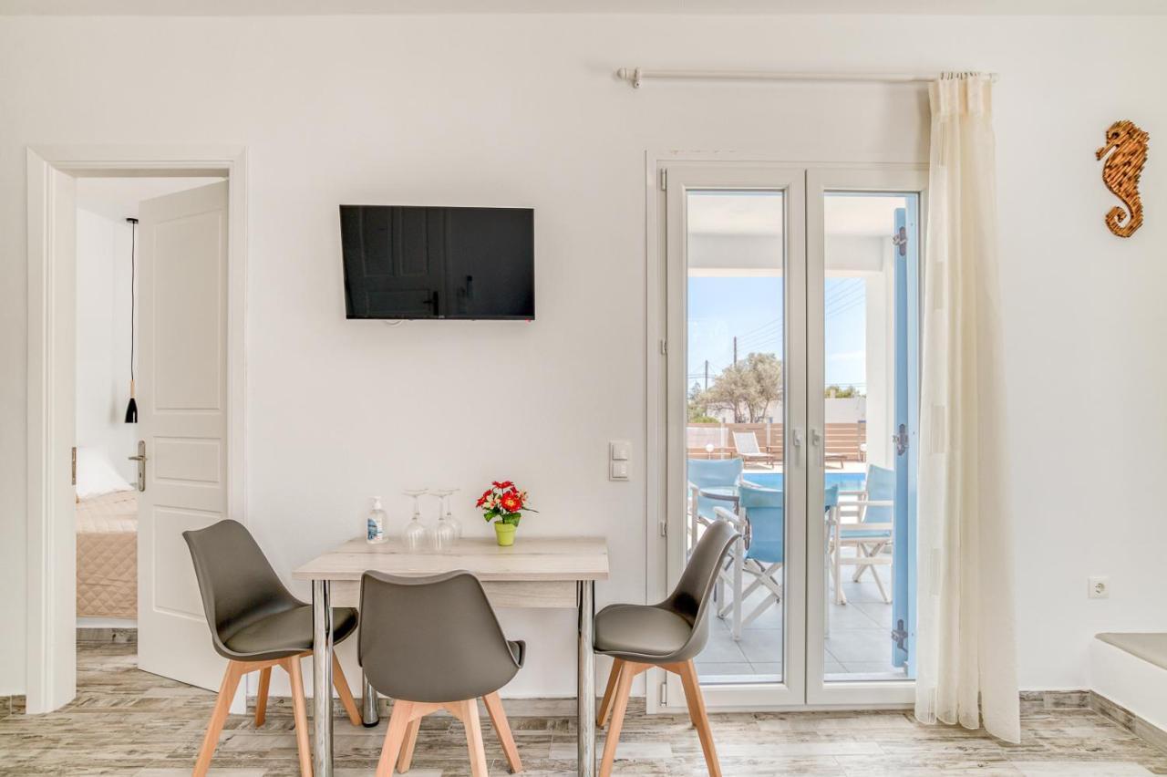 Ippocampos Seaside Serenity - Unwind At Paros Poolside Retreats Alikí Zewnętrze zdjęcie