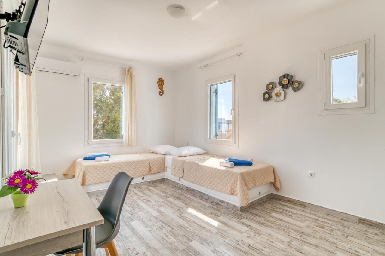 Ippocampos Seaside Serenity - Unwind At Paros Poolside Retreats Alikí Zewnętrze zdjęcie