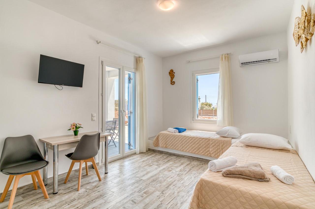 Ippocampos Seaside Serenity - Unwind At Paros Poolside Retreats Alikí Zewnętrze zdjęcie